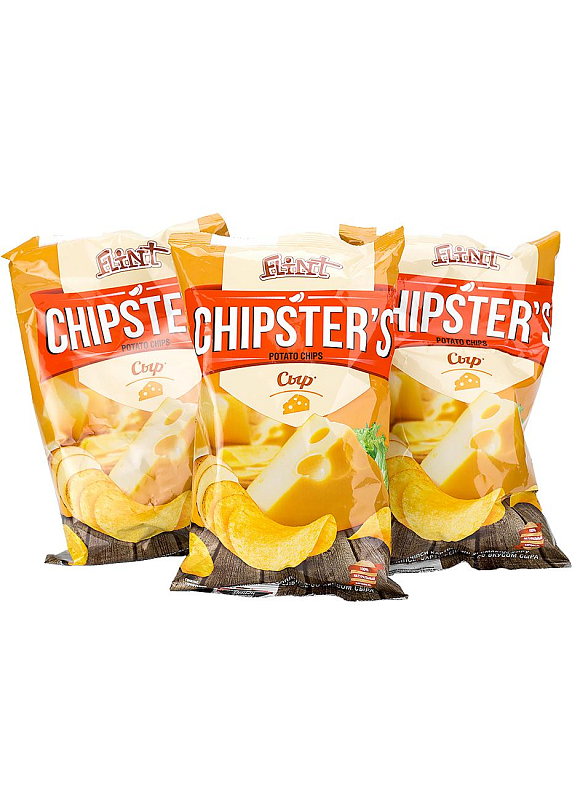 Чипсы к пиву Chipsters «Сыр» 70г